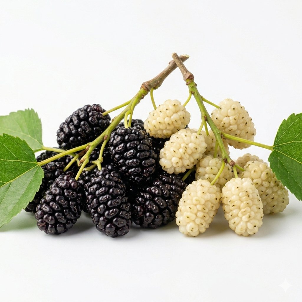 Mulberry (White/Black)